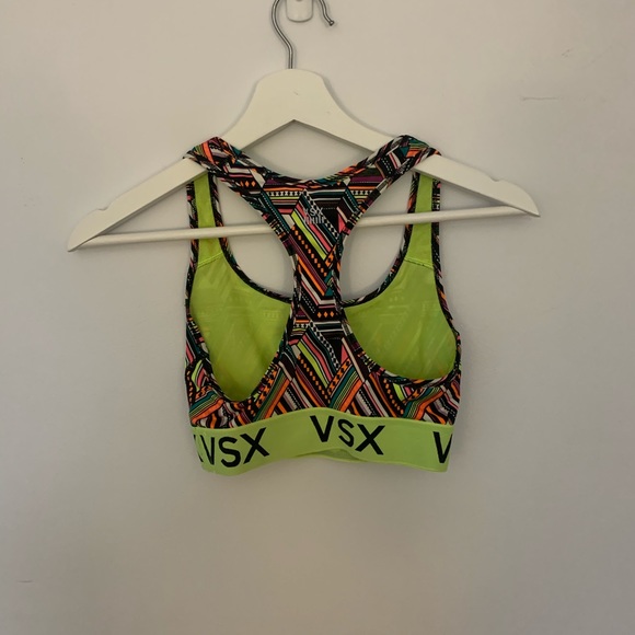 Neon Victorias Secret Sports Bra - Picture 3 of 4